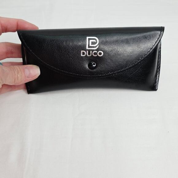 DUCO Aviator Brown Tortoise Brown Lens Polarized Sunglasses Double Bridge DC1208 - Picture 11 of 12